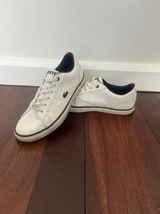 Lacoste Lerond Women’s Sneaker White and Blue Size 37 EU 5 US - Picture 1 of 7