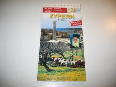 ZYPERN der Süden Reiseführer große Landkarte Highlights Servicetipps Vista Point - Bild 1 von 4
