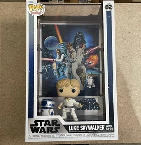 Funko POP! Star Wars A New Hope Movie Poster #02 Luke Skywalker Vinyl Figure - Picture 1 of 13