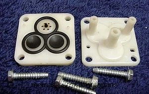 New Washer Pump White Kit Corvette 1963 1964 1965 1966 1967 - Picture 1 of 1