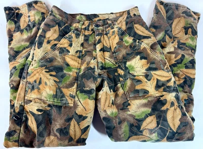 Kelly Cooper Tru-Leaf Camouflage Camo Insulated Woodland Hunting Pants 30 X 32 - Image 1 of 4