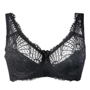Spitze Ultra-Dünner Bh Gathered Stahlring Unterwäsche Deep V Girl Dünne Fre5402 - Bild 1 von 5