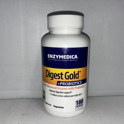 Enzymedica Digest Gold Probióticos 180 Cápsulas/Exp 01/2027 Foto 1 de 4