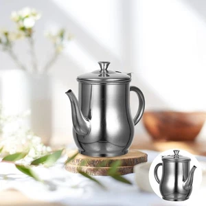  Ölsieb Topf Edelstahl Filter Dose Fettsparer 18 Unzen Fritteuse - Bild 1 von 12