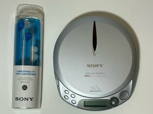 SONY Discman Model D-NE510 Atrac3 Plus Portable CD MP3 Tested W/ New Headphones - Imagen 1 de 15
