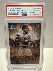 Mini diamante Bowman Jordan Lawlar Gladiadores del diamante 2024 - GM MT 10/150 - Imagen 1 de 2
