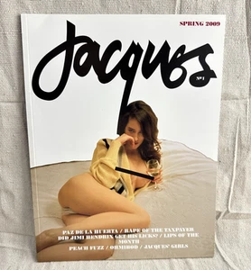 Jacques Magazine ~ 1st Issue ~ Jonathan Leder ~ Paz De La Huerta ~ Super Rare! - Picture 1 of 4