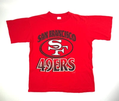Camiseta vintage 1993 puntada única San Francisco 49ers Foto 1 de 4