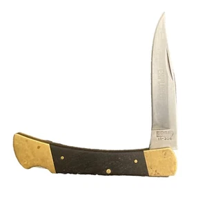 Vtg Edge Mark 11-308 EXPLORER Folding Pocket Knife 440 Stainless, Japan - Picture 1 of 5