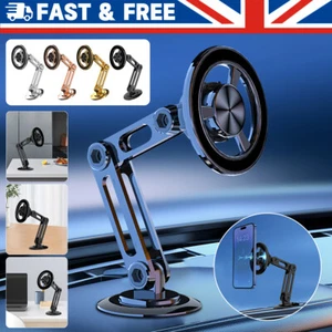 Universal 360° Rotation Magnetic Car Phone Holder Mount Magnet Suction Stand NEW - Picture 1 of 19