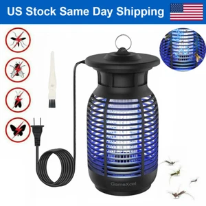 Electric Mosquito Insect Zapper Killer Lamp Indoor Outdoor Fly Bug Trap Light - Picture 1 of 10