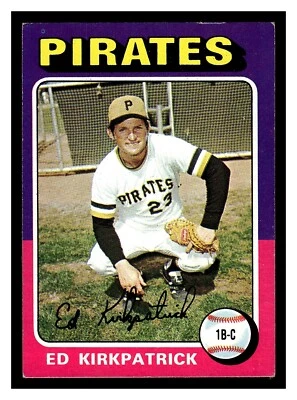 1975 TOPPS MINI BASEBALL ED KIRKPATRICK #171 PITTSBURGH PIRATES HIGHER GRADE - Image 1 of 2