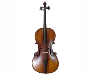Marciano CMMS-21 Intermediate 4/4 Cello with Bag and Bow - Antique Brown Finish - Picture 1 of 4