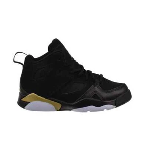 Jordan Flight Club '91 (PS) Little Kids' Shoes Black/Metallic Gold DM1686-007 - Picture 1 of 6