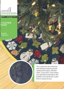 Yuletide Skirt Anita Goodesign Embroidery Machine Design CD NEW - Picture 1 of 2
