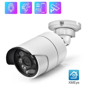 Telecamera IP 3MP 2304*1296 XMEye rilevamento movimento audio esterno H.265 Bullet POE CCTV - Foto 1 di 12