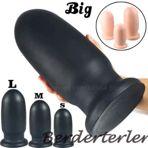 Oversized Ass Anal Toys Dilator Big Anal Masturbation Buttplug Thicken Expansion - Picture 1 of 38