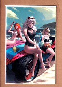 AMAZING SPIDER-MAN #42 EJIKURE VIRGEN EXCLUSIVO MARVEL 2024 CASI NUEVO - Imagen 1 de 2