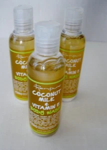 Renpure Kokosmilch & Vitamin E Duschgel 3 -3,4 Oz Flaschen - Bild 1 von 4