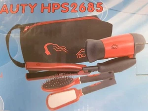 Travel gift set HPS2685 DCG : phon + piastra + spazzola + specchio - Foto 1 di 8