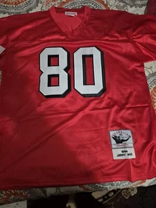 Jerry Rice San Francisco 49ers 1994 Jersey Mitchell & Ness Throwback - Picture 1 of 6