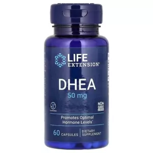 DHE A- 50mg LIFE EXTENSION 60 caps ANTIAGING - Imagen 1 de 8