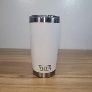 Yeti 20oz weißer Becher mit Deckel, sehr schön 🙂 - Bild 1 von 10