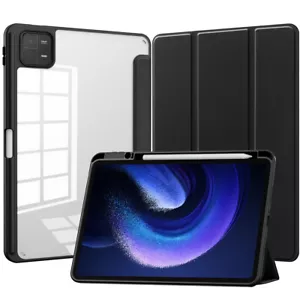 Per Xiaomi Mi Pad 6/6 Pro 5/5 Pro Redmi Pad SE supporto custodia intelligente con slot matita - Foto 1 di 17