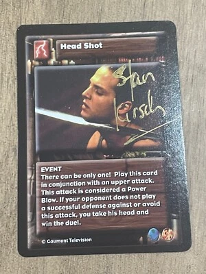 ‼️ RARE! Highlander Autograph  Card Signed by Stan Kirsch CCG - Image 1 of 4