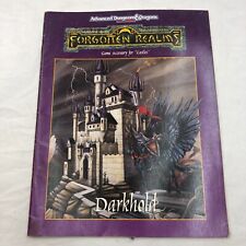 AD&D 2nd Ed Forgotten Realms Darkhold Game Accessory for "Castles"  1990