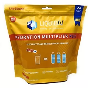 Liquid I.V Hydration Multiplier Plus, Electrolyte Powder, Easy Open Packets, Sup - Picture 1 of 3