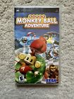 Super Monkey Ball Adventure Sony PSP 2006 completo CIB SEGA