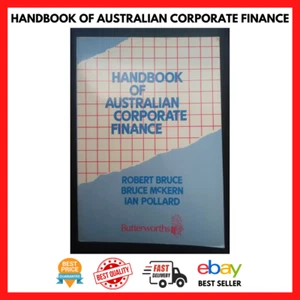 HANDBOOK OF AUSTRALIAN CORPORATE FINANCE 1ST EDITION VINTAGE ECONOMY LAW PB BOOK - Picture 1 of 10