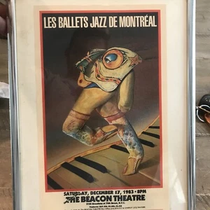Vintage Framed 1983 Les Ballets Jazz De Montreal Advertisement. Original - Picture 1 of 9