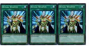 Yugioh- 3X Ritual Weapon - Super Rare - 1st Edition - THSF-EN050 - Near Mint - Picture 1 of 1