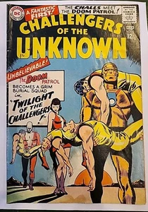 Challengers of the Unknown # 48 Doom Patrol Appearance VG/Fine Cond March 1965 - Picture 1 of 11