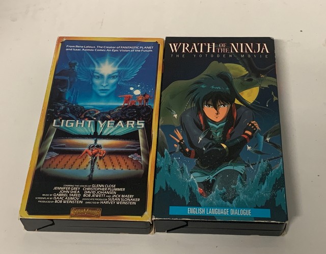 vhs - los ninjas el pueblo fantasma - anime jap - Comprar Filmes