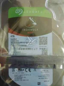 Compatible Seagate 4TB ST4000VN008 NAS 64MB 6Gb/s SATA 3.5" HDD Hard Disk Drive - Picture 1 of 4