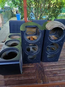 Kef Reference 201 e 202 casse altoparlanti surround e centrali - Foto 1 di 8