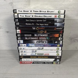16 x PC Game Bundle Joblot Grid Sims Splinter Cell - Imagen 1 de 3