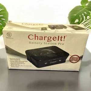 Charge It Battery Station Pro By Digital Treasures (NEW IN BOX ) - Picture 1 of 11