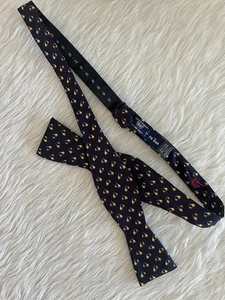 NEW The Tie Bar Bow Tie Rainbow Hearts Silk Self Tie 2" Jesse Tyler Ferguson - Picture 1 of 5