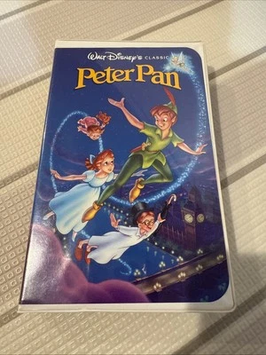 Walt Disney Peter Pan The Black Diamond Edition Pre Owned VHS  Foto 1 de 4