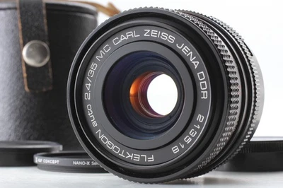 Late Model[TOP MINT] Carl Zeiss JENA DDR Flektogon auto 35mm F2.4 Lens M42 JAPAN - Image 1 of 4