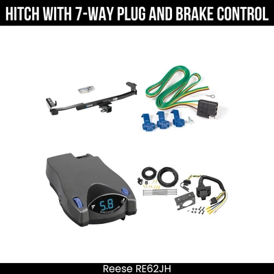 Paquete de remolque enganche + control de freno para 08-09 Ford Taurus Mercury Sable 44525 Clase 3 Foto 1 de 4