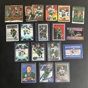 Kirill Kaprizov 19 Card NHL Ice Hockey Trading Card Lot Wild Rookie Inserts #3 - Picture 1 of 24