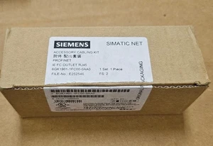 Siemens 6GK1901-1FC00-0AA0 Fast Connect Ethernet Outlet Cabling Kit IE FC RJ45 - Picture 1 of 11