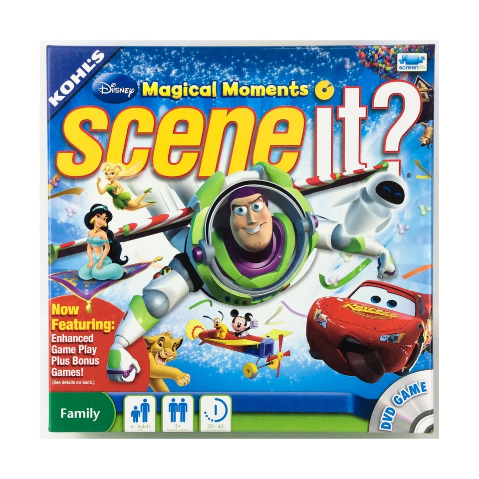 Screenlife Scene It? Scene It? - Disney Magical Moments Box VG+/EX - Image 1 of 1