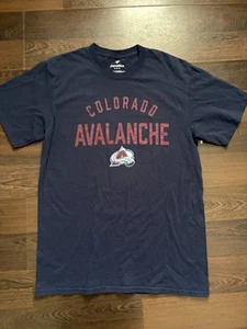 Colorado Avalanche NHL Blue T Shirt M - Picture 1 of 7