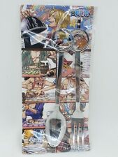 One Piece Sanji & Luffy Spoon & Fork Set Silverware Anime Japan Us Seller